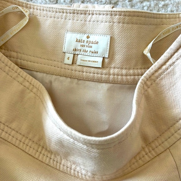 Kate Spade Terra Bow Skirt size 4 - Picture 4 of 9